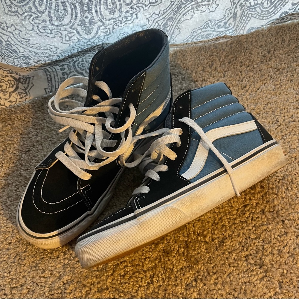 Vans blue sk8-hi